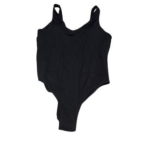 Athleta Bathing Suit Swimsuit Women LG Black One Piece Beach Summer Vacation